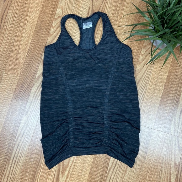 Athleta Black Fastest Track Racerback Tank Sz M - Picture 2 of 8